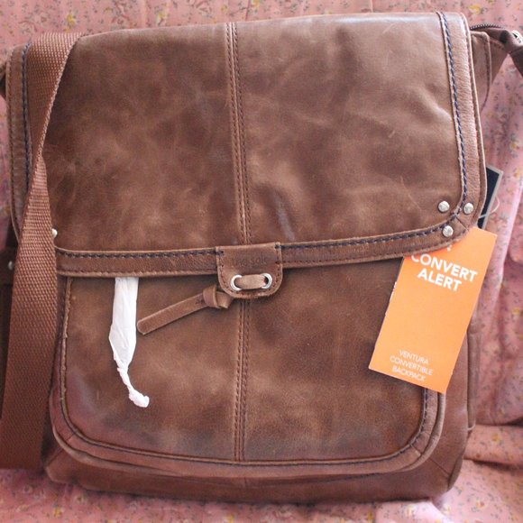 NWT The Sak Leather Ventura Convertable Backpack Back To School main image 12